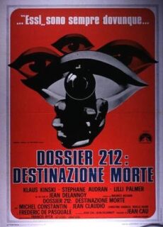 Poster Dossier 212: Destinazione Morte