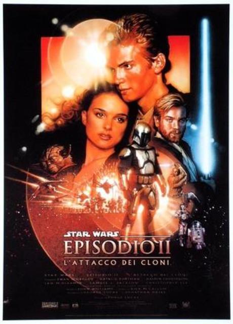 Poster Star Wars: Episodio II – L’attacco dei cloni