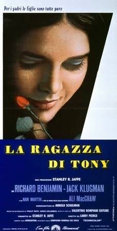 Poster La ragazza di Tony