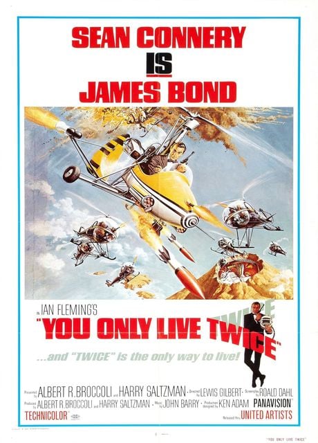 Poster Agente 007 – Si vive solo due volte