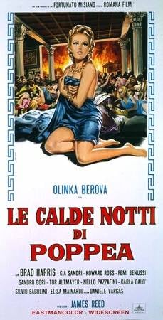 Poster Le calde notti di Poppea