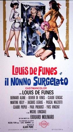 Poster Louis de Funès e il nonno surgelato