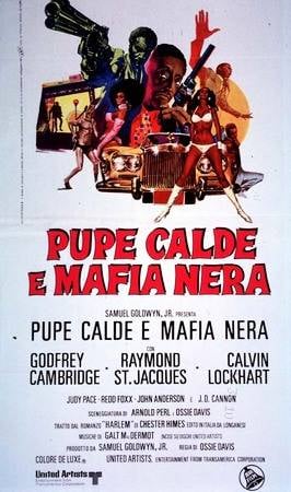 Poster Pupe calde e mafia nera