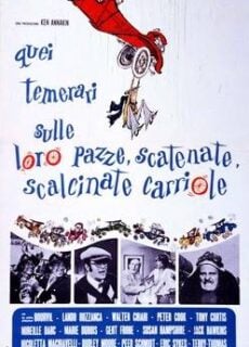 Poster Quei temerari sulle loro pazze, scatenate, scalcinate carriole