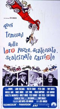 Poster Quei temerari sulle loro pazze, scatenate, scalcinate carriole