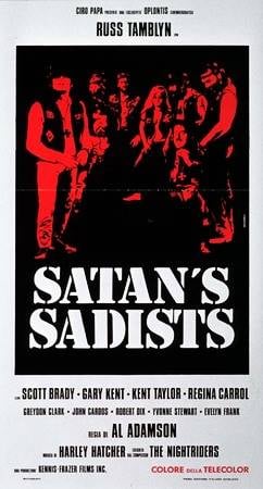 Poster Satan’s Sadists