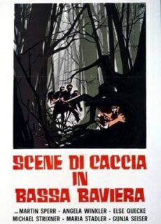 Poster Scene di caccia in Bassa Baviera