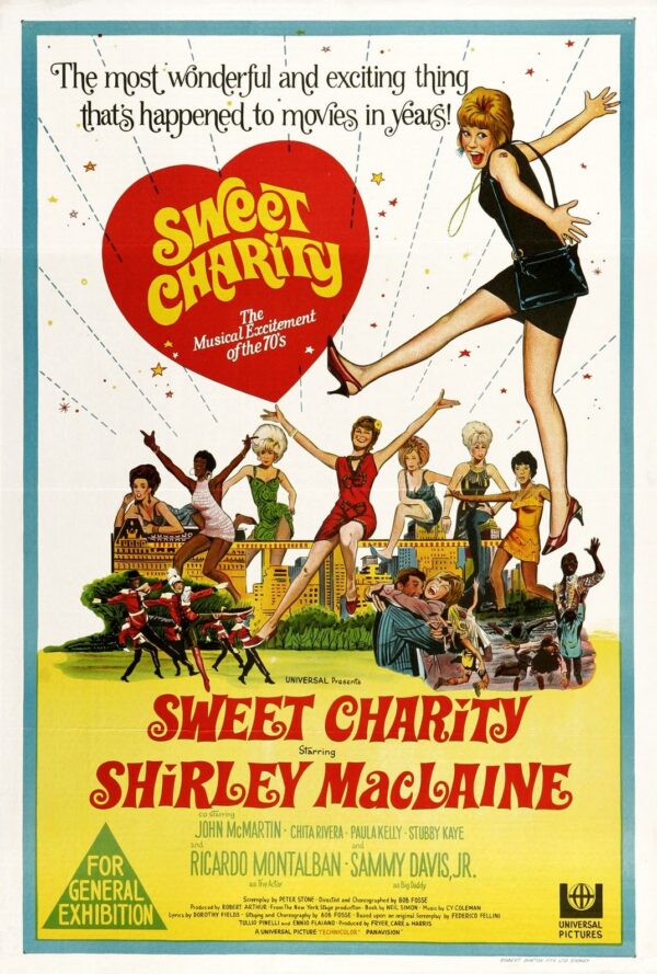 Poster Sweet Charity – Una ragazza che voleva essere amata