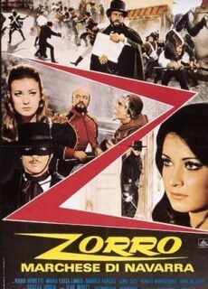 Poster Zorro marchese di Navarra