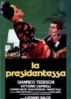 Poster La presidentessa