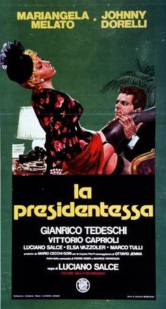 Poster La presidentessa