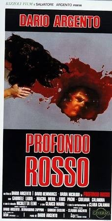 Poster Profondo rosso