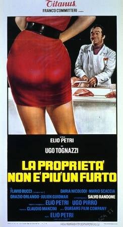 Poster La proprietà non è più un furto