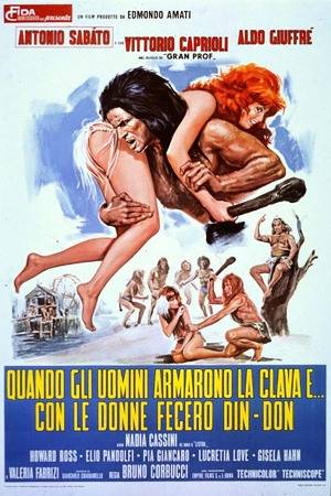 Poster Quando gli uomini armarono la clava e… con le donne fecero din-don