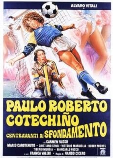 Poster Paulo Roberto Cotechiño centravanti di sfondamento