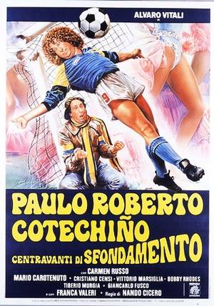 Poster Paulo Roberto Cotechiño centravanti di sfondamento