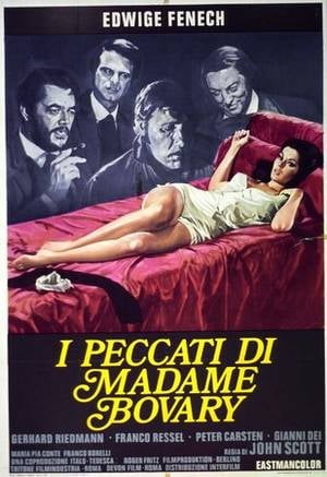 Poster I peccati di madame Bovary