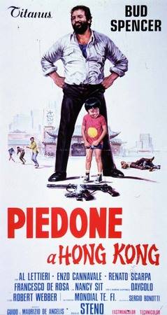 Poster Piedone a Hong Kong