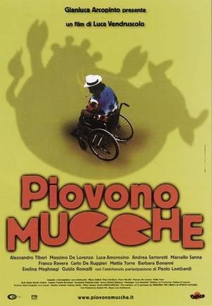 Poster Piovono mucche