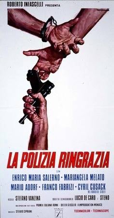 Poster La polizia ringrazia