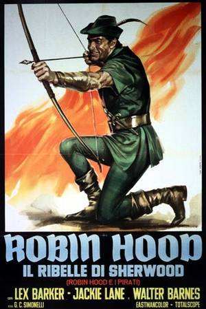 Poster Robin Hood e i pirati