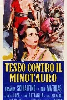 Poster Teseo contro il minotauro