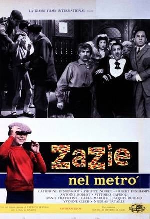 Poster Zazie nel metrò