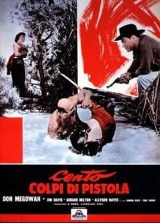 Poster Cento colpi di pistola