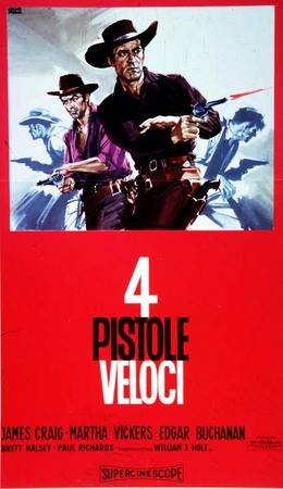 Poster 4 pistole veloci