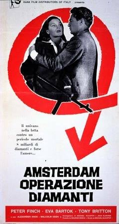 Poster Amsterdam operazione diamanti