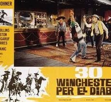 Poster 30 winchester per El Diablo