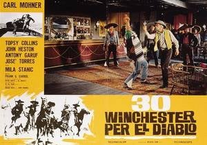 Poster 30 winchester per El Diablo