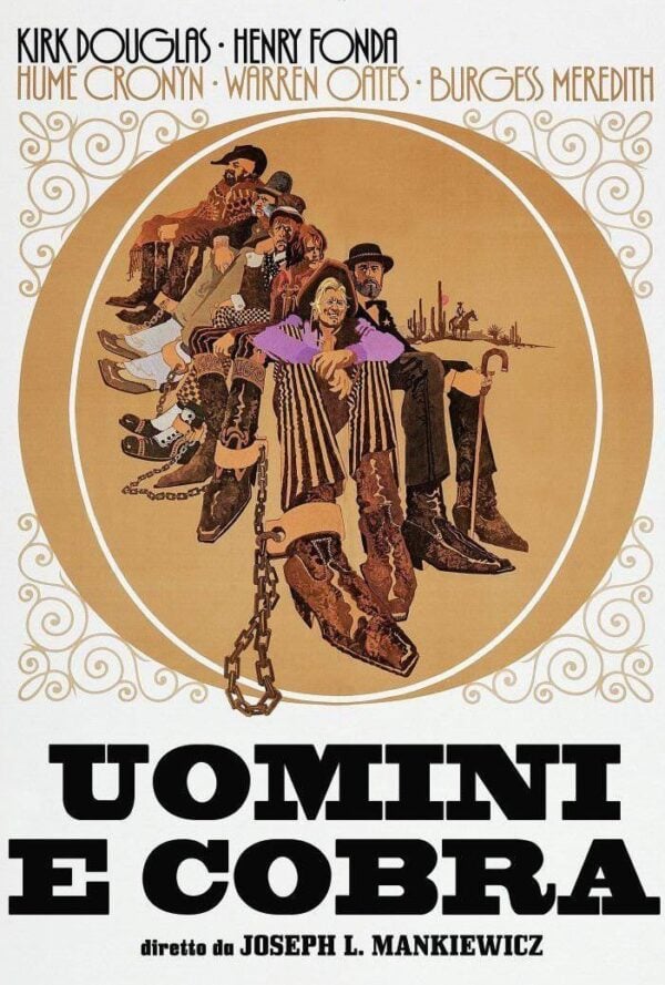 Poster Uomini e cobra