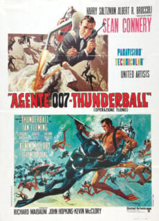 Poster Agente 007 – Thunderball: Operazione tuono