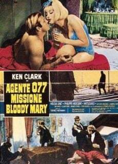 Poster Agente 077 missione Bloody Mary