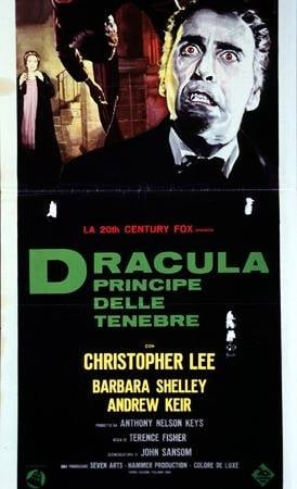 Poster Dracula, principe delle tenebre