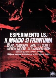 Poster Esperimento I.S.: il mondo si frantuma