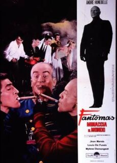 Poster Fantomas minaccia il mondo