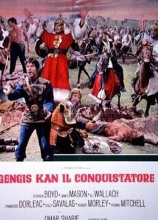 Poster Gengis Khan il conquistatore