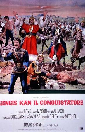 Poster Gengis Khan il conquistatore