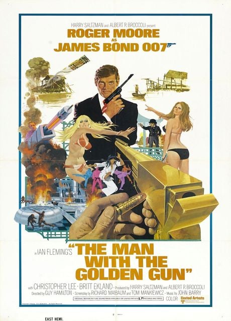 Poster Agente 007 – L’uomo dalla pistola d’oro