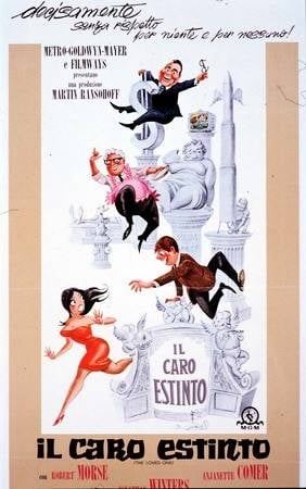 Poster Il caro estinto