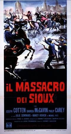 Poster Il massacro dei Sioux