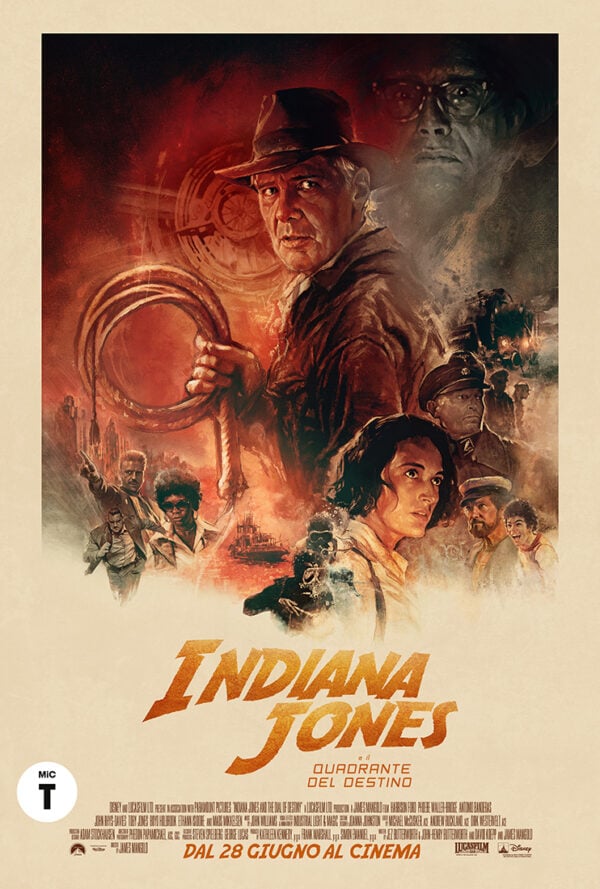 Poster Indiana Jones e il Quadrante del Destino