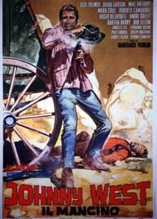 Poster Johnny West il mancino