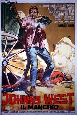 Poster Johnny West il mancino