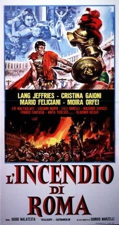 Poster L’incendio di Roma