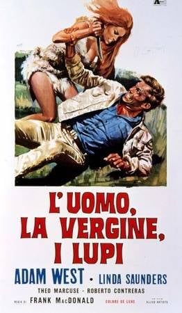 Poster L’uomo, la vergine, i lupi