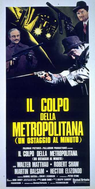 Poster Il colpo della metropolitana 