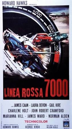 Poster Linea rossa 7000